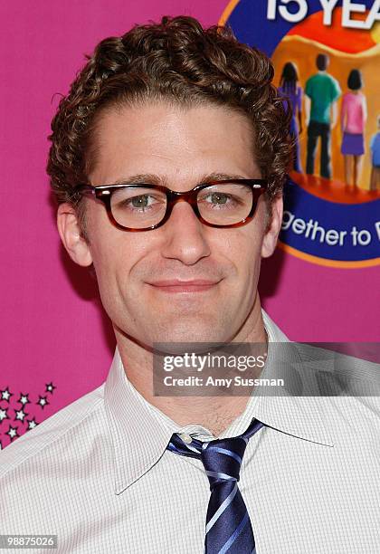 Actor Matthew Morrison attends the 2010 Joyful Heart Foundation Gala at Skylight SOHO on May 5, 2010 in New York City.