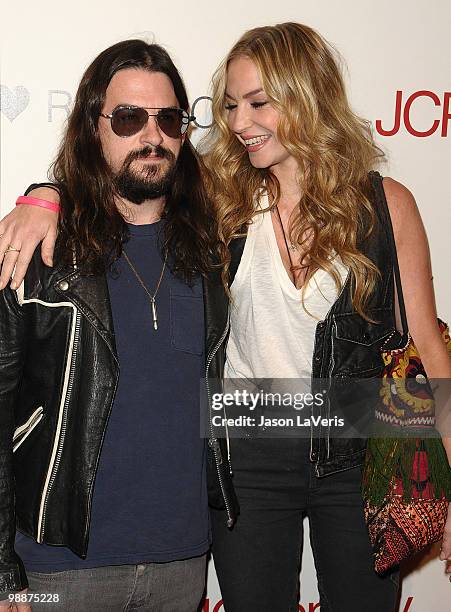 Shooter Jennings and Drea de Matteo attend the Charlotte Ronson and JCPenney spring cocktail jam at Milk Studios on May 4, 2010 in Hollywood,...