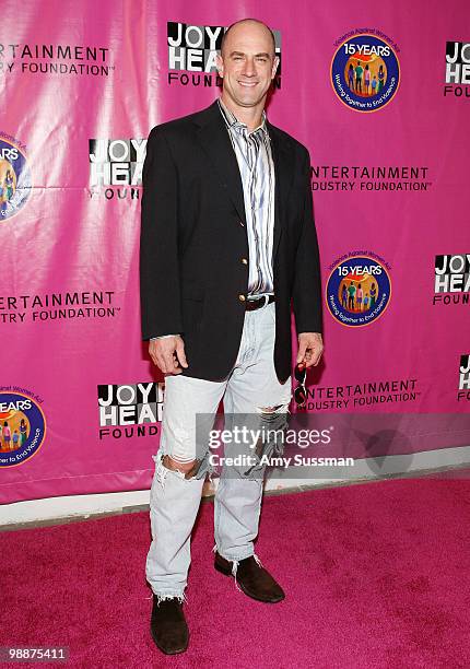 Actor Christopher Meloni attends the 2010 Joyful Heart Foundation Gala at Skylight SOHO on May 5, 2010 in New York City.