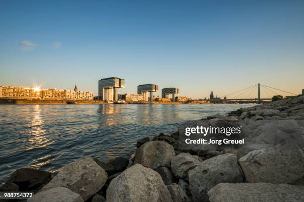 cologne at sunrise - jorg greuel stock pictures, royalty-free photos & images