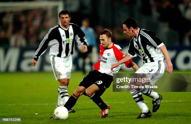 Feyenoord - Newcastle, Buffel Thomas, O'Brien Andy, United Fc, Champions League, Uefa,