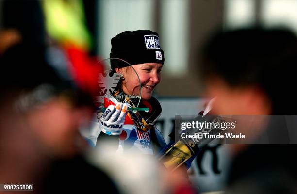 World Cup, Val D'Isere 2002, Montillet Carole, Trofee, Trophee, Fis, Coupe Du Monde, Wereldbeker, Ski Alpin, Ladies Super G, Slalom Super G, Super G...