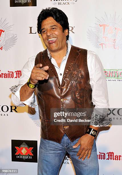 Actor Erik Estrada arrives at the 12-Hour Cinco de Mayo Fiesta at Tacos & Tequila at The Luxor Resort & Casino on May 5, 2010 in Las Vegas, Nevada.