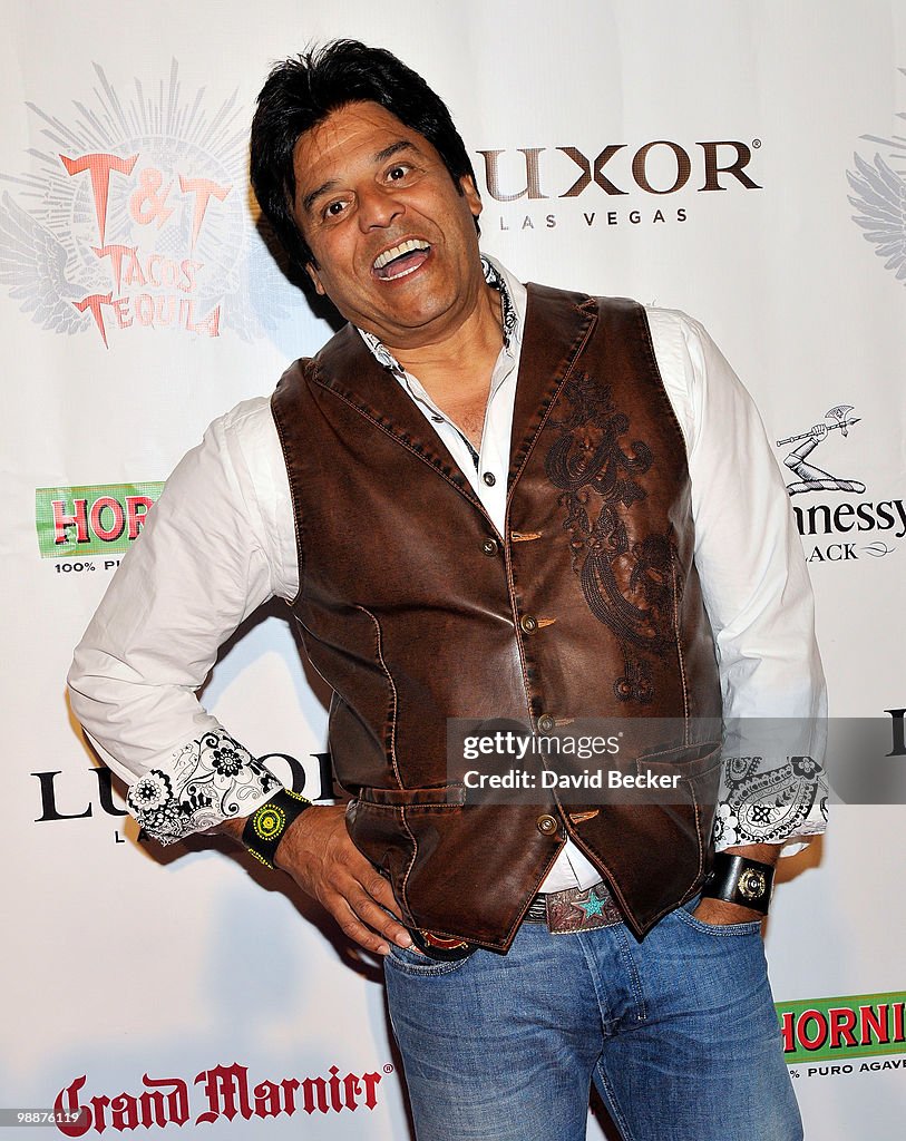 Erik Estrada Hosts Cinco De Mayo At Tacos And Tequila At LUXOR