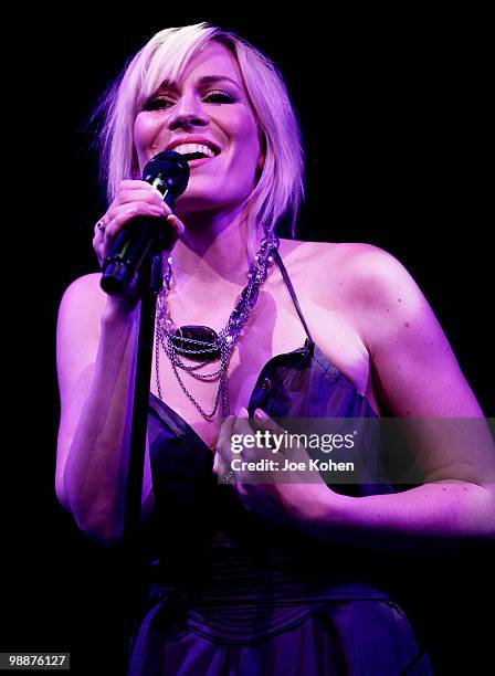 Singer Natasha Bedingfield performs at The Candie's Foundation Event To Prevent at Cipriani 42nd Street on May 5, 2010 in New York City.