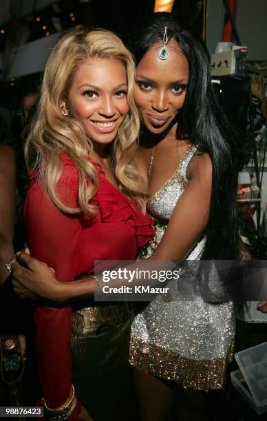 Beyonce and Naomi Campbell