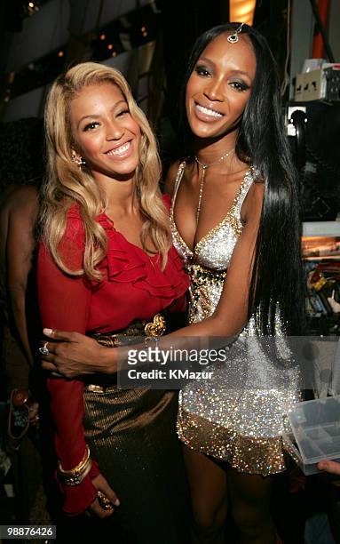 Beyonce and Naomi Campbell