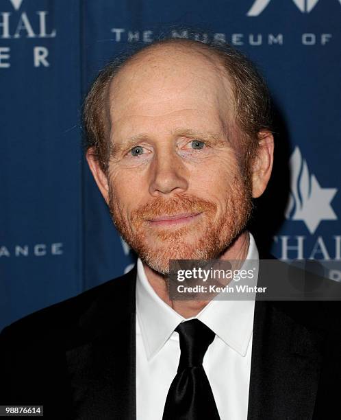 Honoree Ron Howard arrives at the Simon Wiesenthal Center's 2010 Humanitarian Award Ceremony at the Beverly Wilshire Hotel on May 5, 2010 in Beverly...