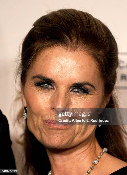 Executive producer Maria Shriver arrives at the Academy of Television Arts & Sciences' 3rd Annual Academy Honors at the Beverly Hills Hotel on May 5,...