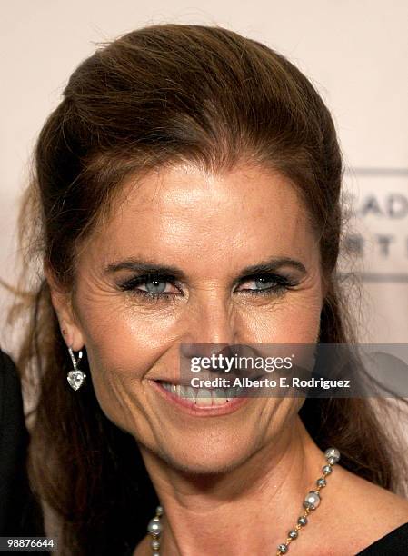 Executive producer Maria Shriver arrives at the Academy of Television Arts & Sciences' 3rd Annual Academy Honors at the Beverly Hills Hotel on May 5,...