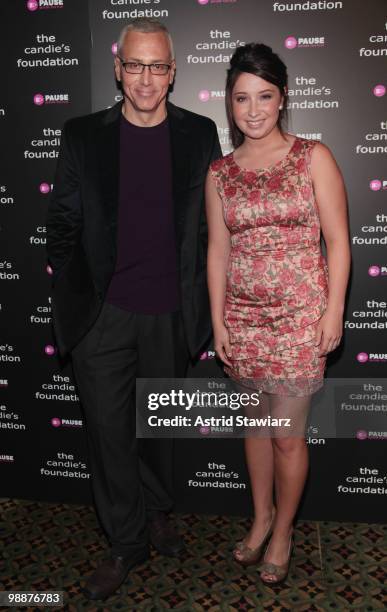 Dr. Drew Pinsky and Bristol Palin attend The Candie's Foundation Event To Prevent at Cipriani 42nd Street on May 5, 2010 in New York City.