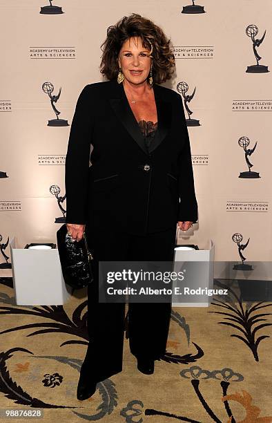 Actress Lainie Kazan arrives at the Academy of Television Arts & Sciences' 3rd Annual Academy Honors at the Beverly Hills Hotel on May 5, 2010 in...