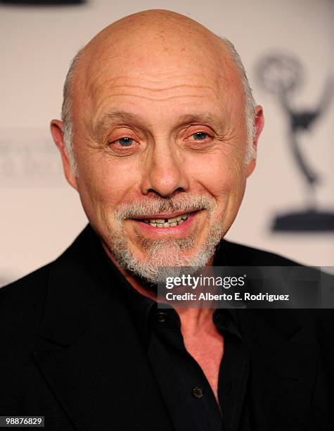Actor Hector Elizondo arrives at the Academy of Television Arts & Sciences' 3rd Annual Academy Honors at the Beverly Hills Hotel on May 5, 2010 in...