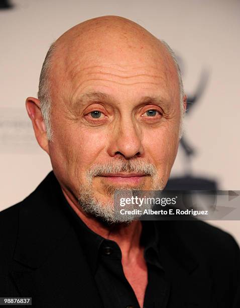 Actor Hector Elizondo arrives at the Academy of Television Arts & Sciences' 3rd Annual Academy Honors at the Beverly Hills Hotel on May 5, 2010 in...