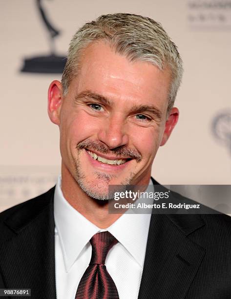 Lt. Colonel Michael strobl arrives at the Academy of Television Arts & Sciences' 3rd Annual Academy Honors at the Beverly Hills Hotel on May 5, 2010...