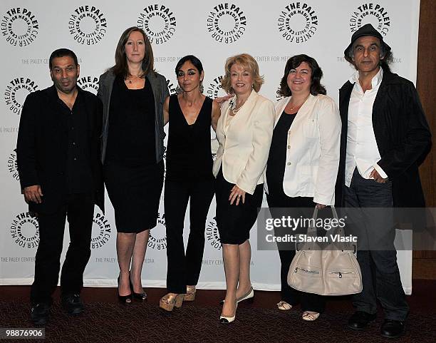 Writer Shoja Azari, Sundance Institute Executive Director Keri Putnam, director Shirin Neshat, Paley Center CEO Pat Mitchell, Cactus Tree, Indiepix...