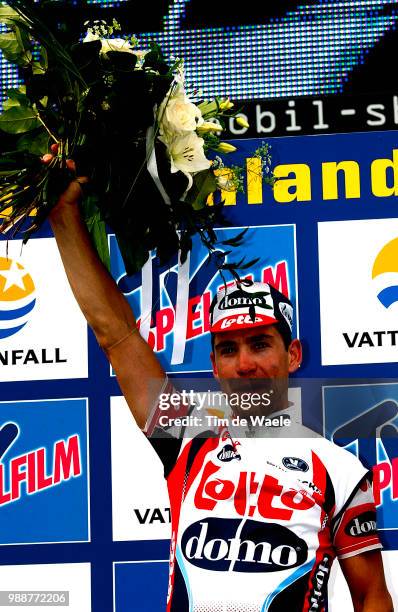 Tour Of Germany 2003, Van Bon Leon, Joie, Celebration, Vreugde, Stage 3 : Coburg - Ansbach, Deutschland Tour, Tour D'Allemagne, Ronde Van Duitsland,...