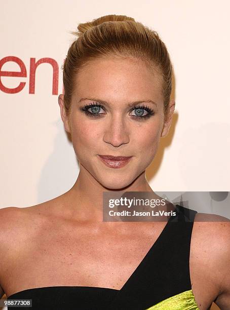 Actress Brittany Snow attends the Charlotte Ronson and JCPenney spring cocktail jam at Milk Studios on May 4, 2010 in Hollywood, California.