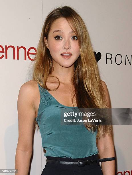 Actress Devon Aoki attends the Charlotte Ronson and JCPenney spring cocktail jam at Milk Studios on May 4, 2010 in Hollywood, California.