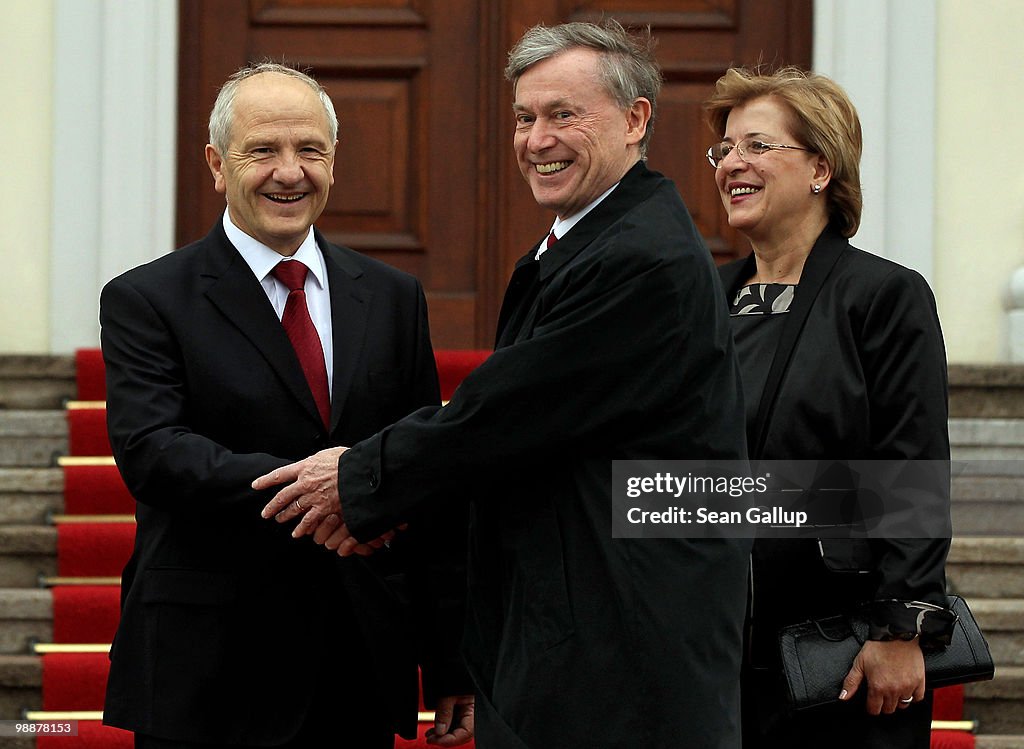 Kosovar President Fatmir Sejdiu Visits Germany