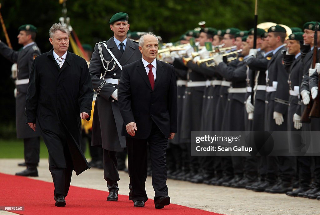 Kosovar President Fatmir Sejdiu Visits Germany