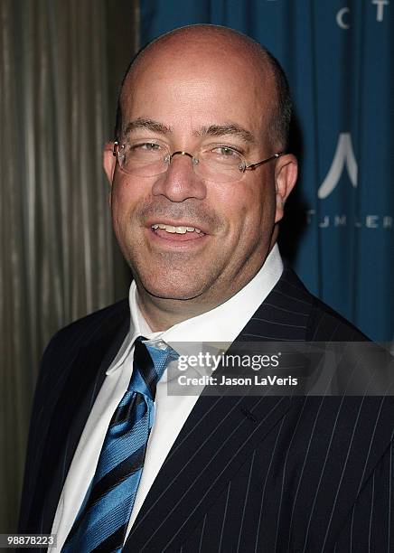 Universal President and CEO Jeff Zucker attends the Simon Wiesenthal Center's 2010 Humanitarian Award ceremony at the Beverly Wilshire hotel on May...