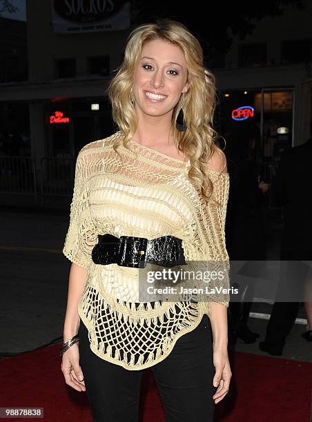 Vienna Girardi attends the premiere of "The Back-Up Plan" at Regency Village Theatre on April 21, 2010 in Westwood, California.