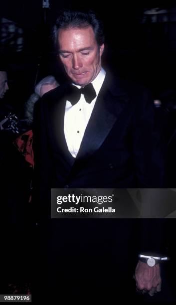 Actor Clint Eastwood attends the premiere party for "Firefox" on June 14, 1982 at the Pierre Hotel in New York City.