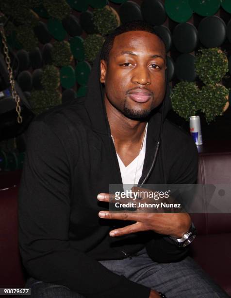 Player Dwyane Wade attends Greenhouse on May 4, 2010 in New York City.