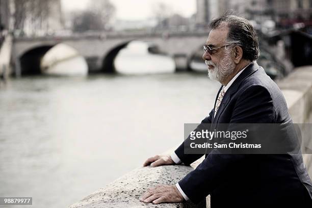 Director Francis Ford Coppola poses for a portrait shoot in London on March 18, 2010.
