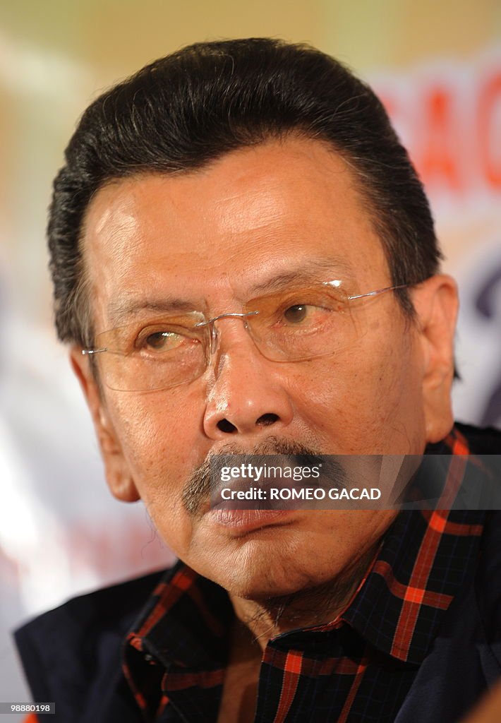 Former Philippine president and presiden