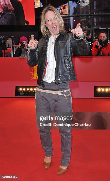 Actress Anneke Kim Sarnau attends the premiere for 'Germany 09 - 13 Short Films About the State of the Nation' as part of the 59th Berlin Film...