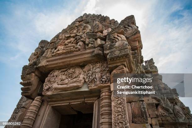 prasat phanom rung historic park - phanom stock pictures, royalty-free photos & images