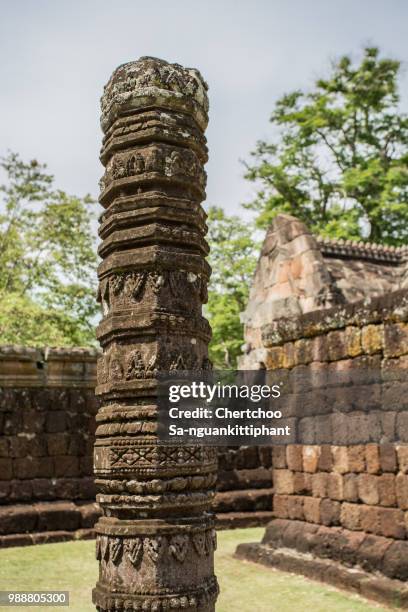 prasat phanom rung historic park - phanom stock pictures, royalty-free photos & images