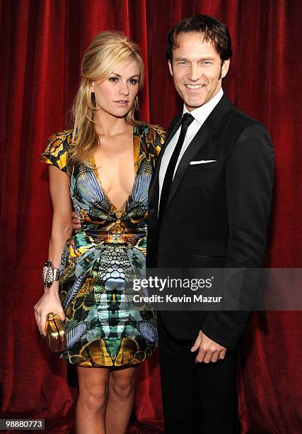 Anna Paquin and Stephen Moyer arrives to the TNT/TBS broadcast of the 16th Annual Screen Actors Guild Awards held at the Shrine Auditorium on January...