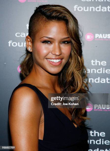 Singer Cassie attends The Candie's Foundation Event To Prevent at Cipriani 42nd Street on May 5, 2010 in New York City.