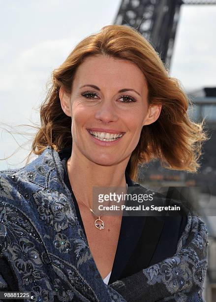 Sophie Thalmann attends "Le Prix Ambassadeur ELA" at Musee du Quai Branly on May 6, 2010 in Paris, France.