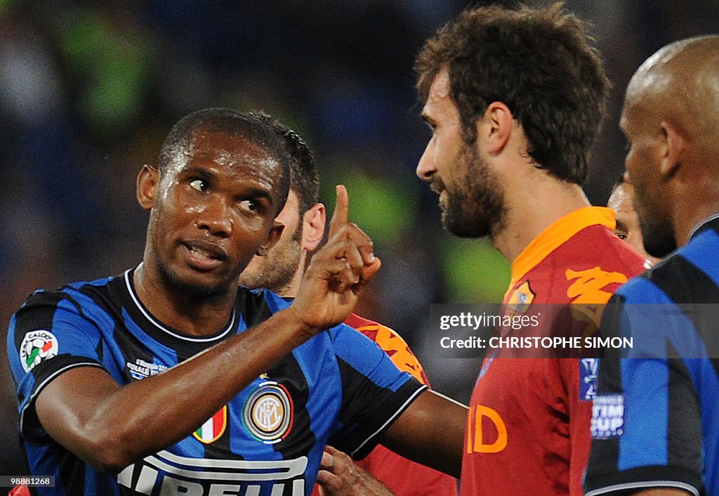 Inter Milan's Cameroonian forward Samuel