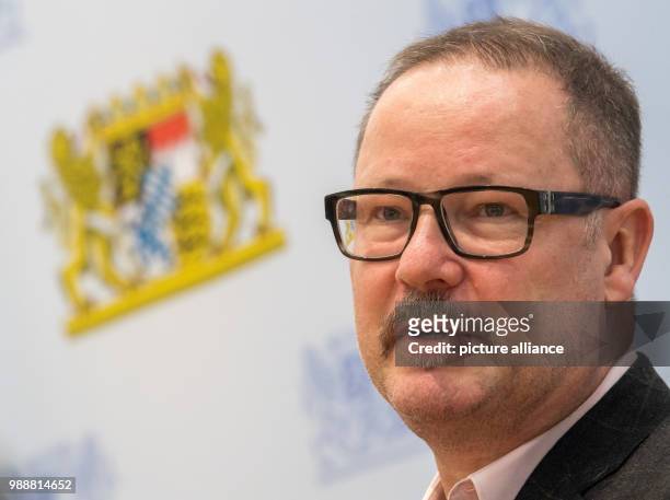 New intendant of Munich's Residenz Theatre, Andreas Beck, in Munich, Germany, 12 December 2017. Beck is currently director of the Theatre Basel. He...