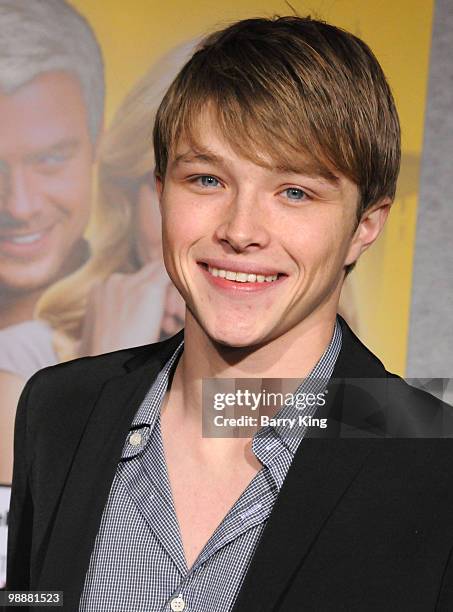 Actor Sterling Knight arrives to the Los Angeles premiere of "When In Rome" held at the El Capitan Theatre on January 27, 2010 in Hollywood,...