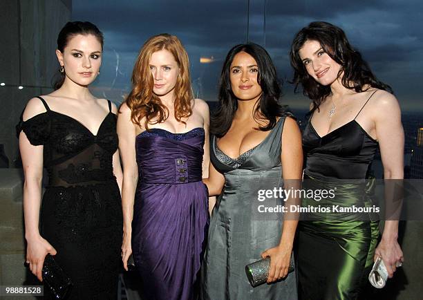 Anna Paquin, Amy Adams, Salma Hayek and Idina Menzel