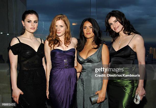 Anna Paquin, Amy Adams, Salma Hayek and Idina Menzel