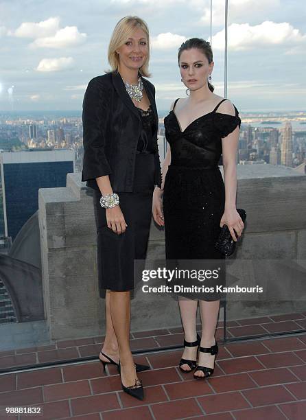 Nadja Swarovski and Anna Paquin