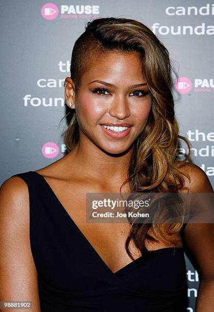 Singer Cassie attends The Candie's Foundation Event To Prevent at Cipriani 42nd Street on May 5, 2010 in New York City.