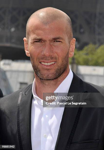 Zinedine Zidane attends "Le Prix Ambassadeur ELA" at Musee du Quai Branly on May 6, 2010 in Paris, France.