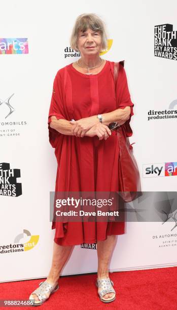 Dame Margaret Drabble CBE attends The South Bank Sky Arts Awards 2018 at The Savoy Hotel on July 1, 2018 in London, England.