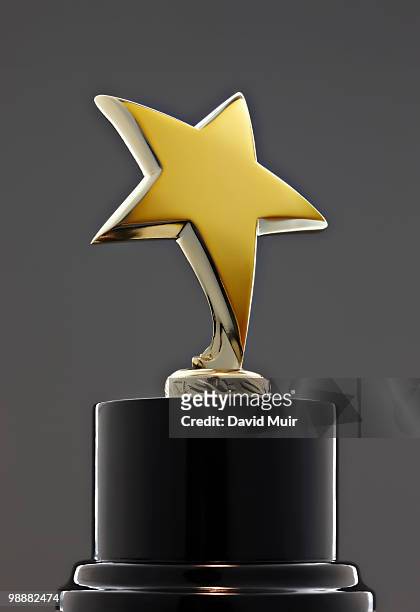 star award trophy  - awards inside imagens e fotografias de stock