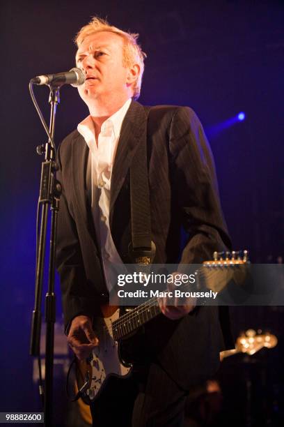 Andy Gill of Gang Of Four perform at the Electric Ballroom during day two of The Camden Crawl on May 2, 2010 in London, England.