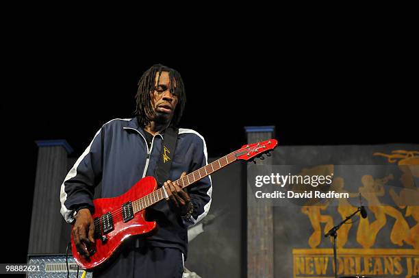 Bernard Alison performs on day four of New Orleans Jazz & Heritage Festival on April 29, 2010 in New Orleans, Louisiana.