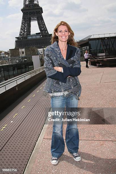 Sophie Thalmann attends 'Le Prix Ambassadeur Ela' at Musee du Quai Branly on May 6, 2010 in Paris, France.